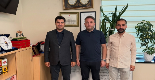 Yunus Emre Yıldız’dan Mustafa Yiğit’e Yeni Görevinde Tebrik Ziyareti