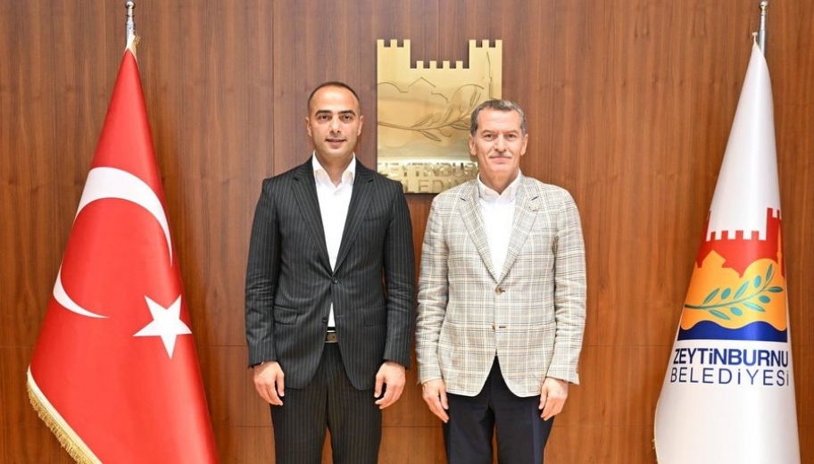 Gaziosmanpaşa Belediye Başkan Vekili Eray Karadeniz'den Zeytinburnu Belediye Başkanı Ömer Arısoy'a Ziyaret