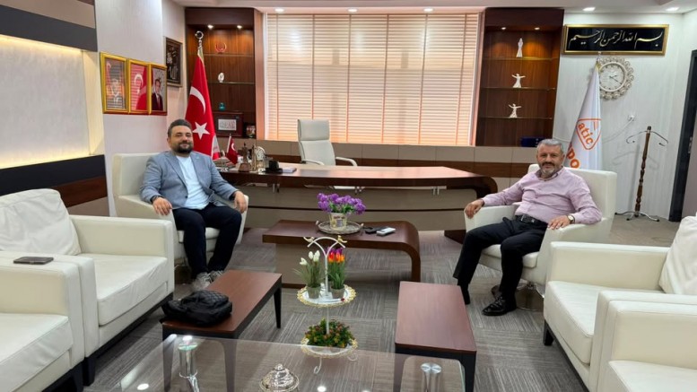 Hüseyin Sevinçtekin, Yeniden Refah Partisi İstanbul İl Başkanı Yunus Emre Taşcı'yı Ağırladı
