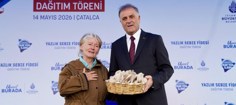 İBB 2026 YILI YAZLIK FİDE DAĞITIMINA BAŞLADI