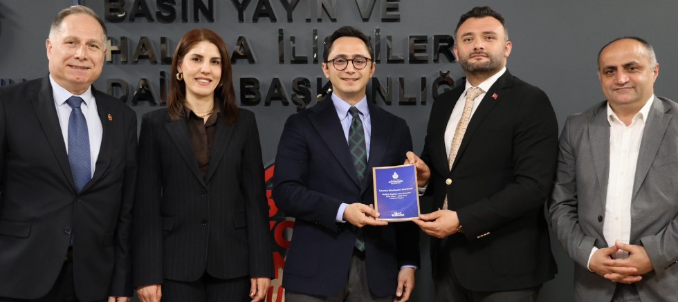 İBB Halkla İlişkiler Komisyonu’ndan Ziyaret ve Faaliyet Raporu Sunumu