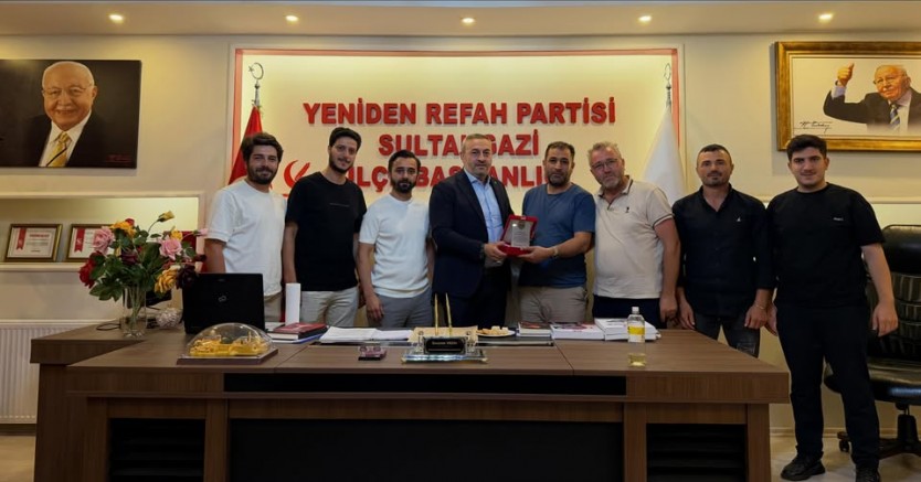 İbrahim Yasin, Sultan Yayla 1453 Spor Kulübü Yönetimini Ağırladı