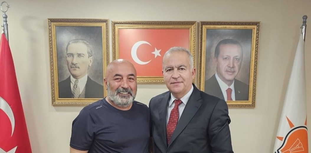 İsmail Ergüneş, Gazeteci Bülent Çavuş’u Ağırladı