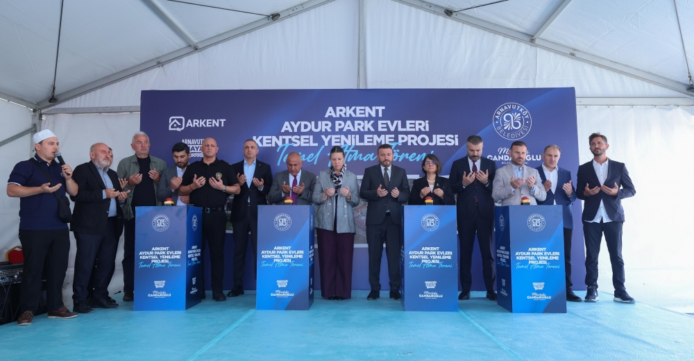 İstanbul’da 1 Milyonuncu Konutun Dönüşümünde Yeni Temeller Arnavutköy’de Atıldı