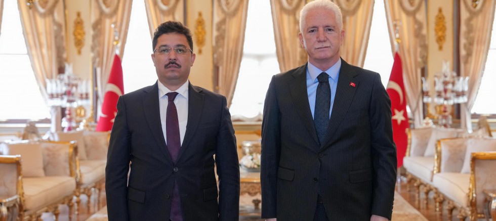 İstanbul Valisi Davut Gül’den Şişli Belediye Başkan Vekili Ayhan Terzi’ye Kabul