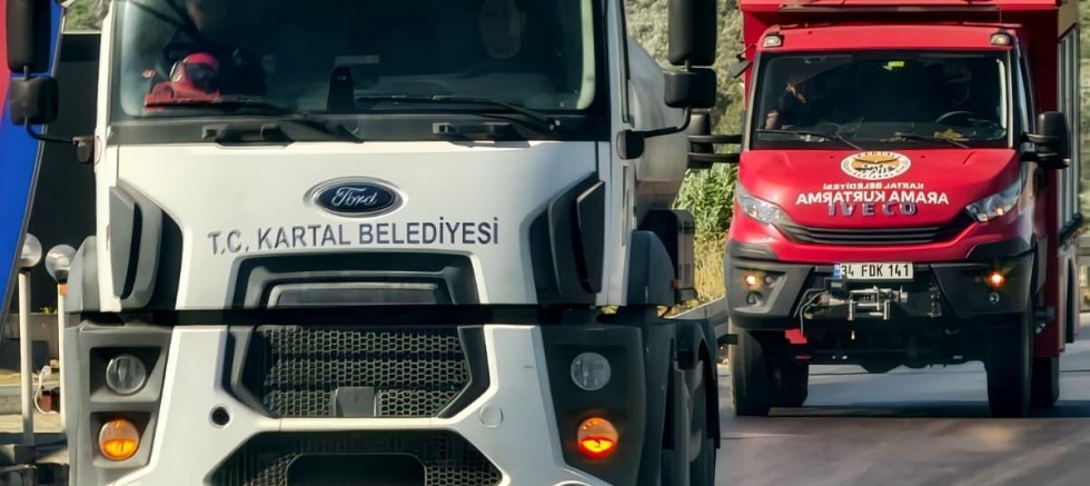 Kartal Belediyesi’nden Balıkesir’deki Orman Yangını Müdahalelerine Destek