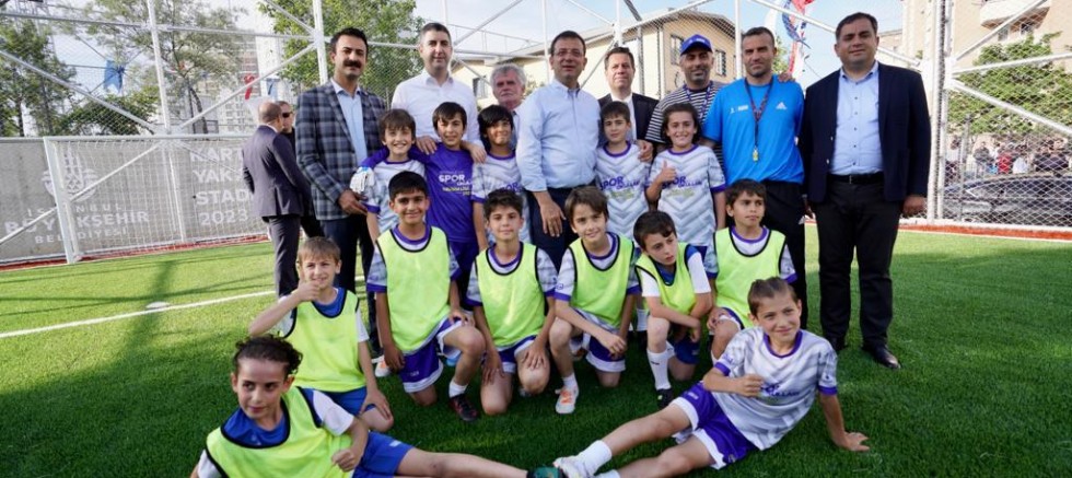 Kartal Yakacık Stadı'nın Açılışı Gerçekleştirildi