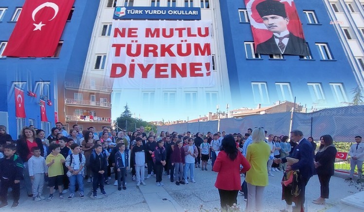 Keçiören’de Bir Özel Okulun Öğrencileri Yeni Eğitim ve Öğretim Yılına “Öğrenci Andı” ile Başladı