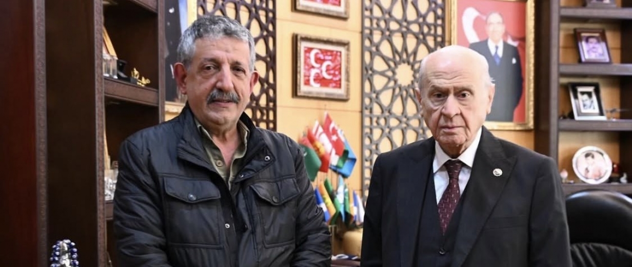 Kürt Yönetmen Gani Şavata, MHP Lideri Bahçeli ile Görüştü