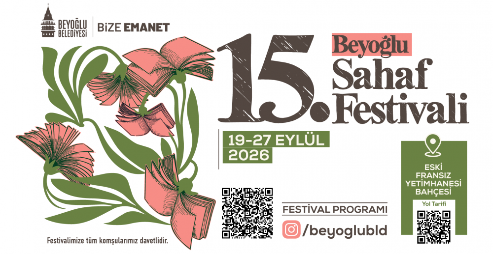 15. BEYOĞLU SAHAF FESTİVALİ KAPILARINI AÇIYOR