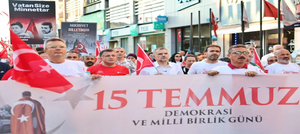 15 Temmuz’un 10. yılında Bayrampaşa tek yürek oldu