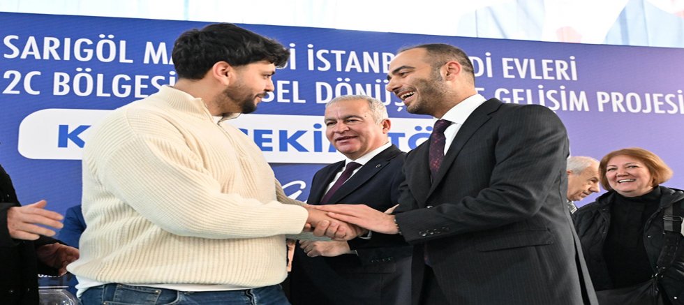 863 KONUTLUK KENTSEL DÖNÜŞÜM PROJESİ’NDE HAK SAHİPLERİ DAİRELERİNE KAVUŞTU