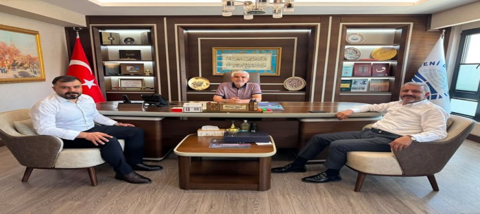 Adıyaman Dernekler Federasyonu Başkanı Hüseyin Sevinçtekin’den Mahmut Göksu’ya Ziyaret