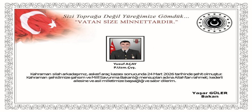  Ahmet Memiş’ten Taziye Mesajı