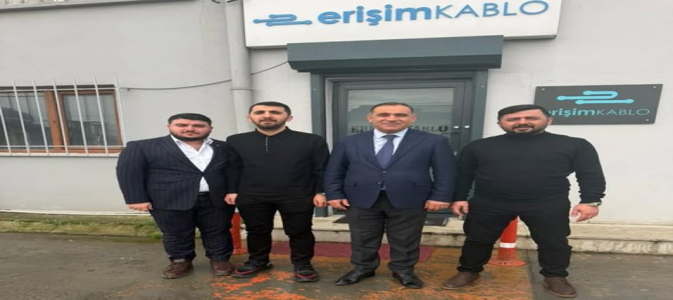 AK Parti Sultangazi İlçe Başkanı İmdat Kamacı’dan Erişim Kablo’ya Ziyaret