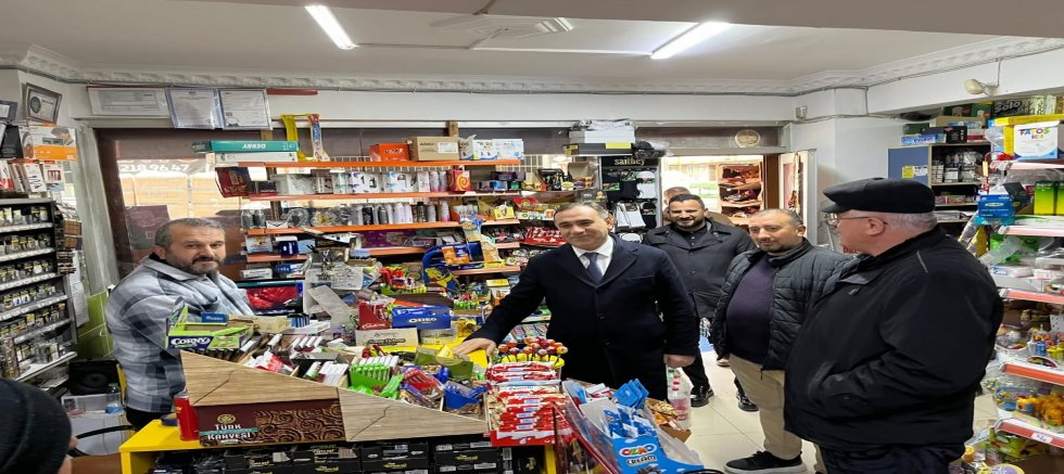 AK Parti Sultangazi İlçe Başkanı İmdat Kamacı’dan Esnaf Ziyareti