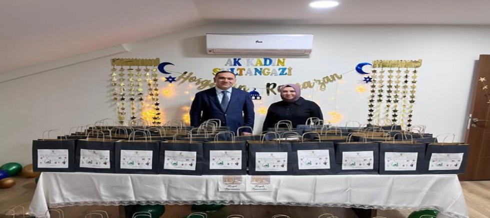 AK Parti Sultangazi İlçe Başkanlığı’ndan Ramazan Hazırlıkları