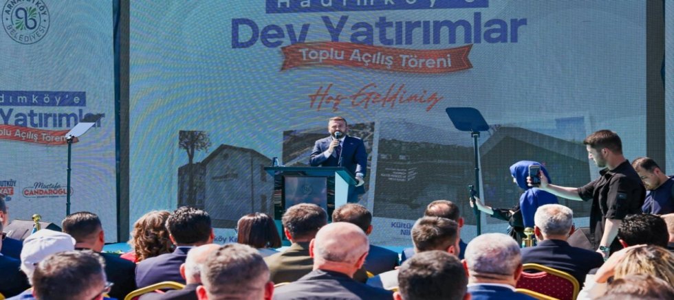 Arnavutköy Belediyesi’nden Hadımköy’e Hizmet Yağmuru: Kültür Merkezi, Nikah Sarayı ve Yeni Yaşam Alanları Hizmete Açıldı