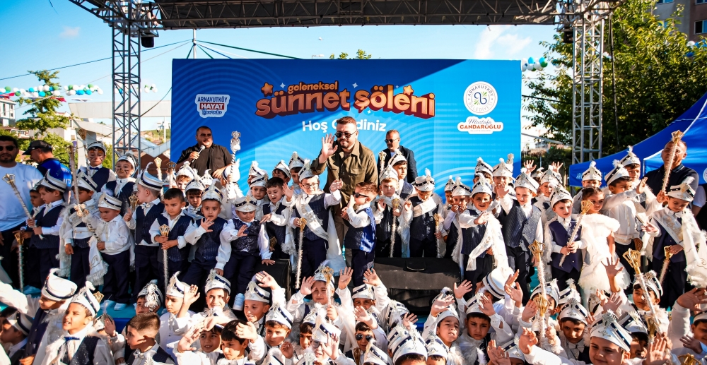 Arnavutköy’de 924 Çocuk İçin Unutulmaz Sünnet Şöleni