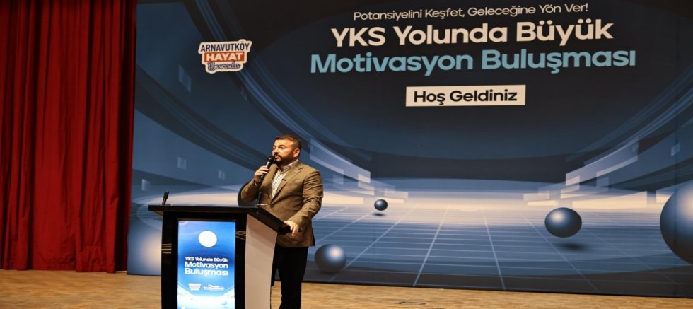 Arnavutköy’de YKS’ye Hazırlanan Gençlere Büyük Motivasyon Desteği