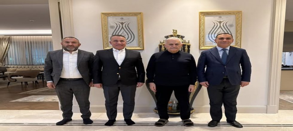  Başkan Abdurrahman Dursun, Binali Yıldırım’ı Ziyaret Etti