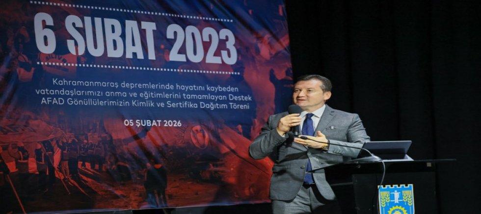 Başkan Balcıoğlu: Allah bizlere bir daha 6 Şubat gibi acılar yaşatmasın