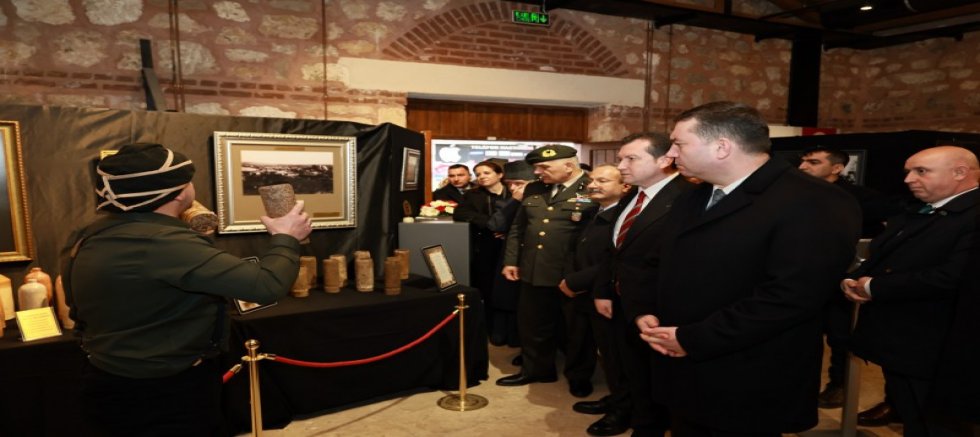 Başkan Balcıoğlu, Bir Destanın İzleri “Çanakkale” sergisinin açılışını gerçekleştirdi