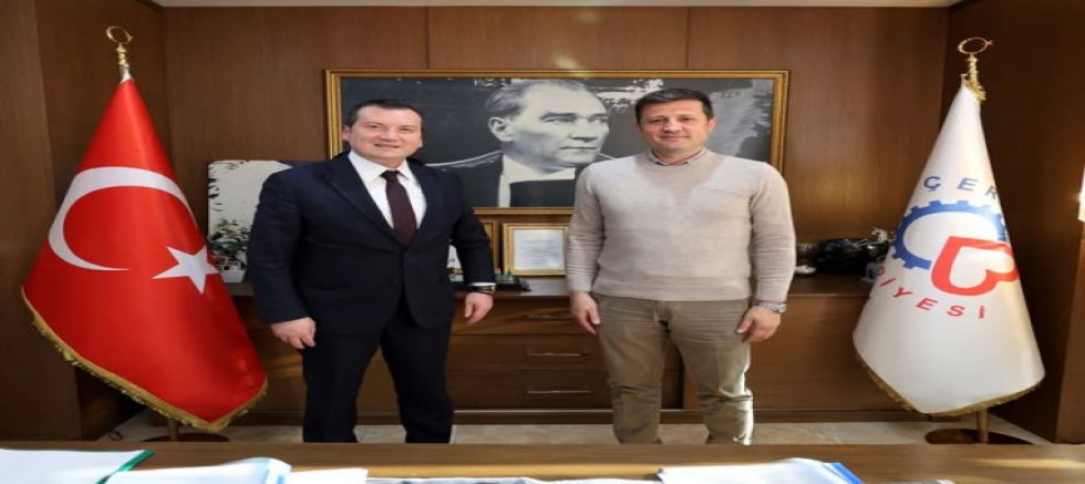 Başkan Balcıoğlu, Çerkezköy Belediye Başkanı Akay’ı ziyaret etti