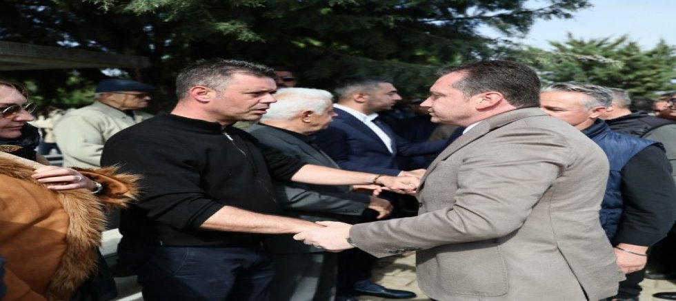 Başkan Balcıoğlu, Fatma Sarıkurt’un cenazesine katıldı