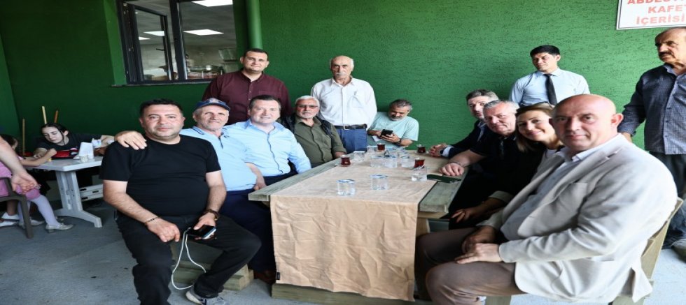 Başkan Balcıoğlu, İsmet Besi Çiftliğini ziyaret etti