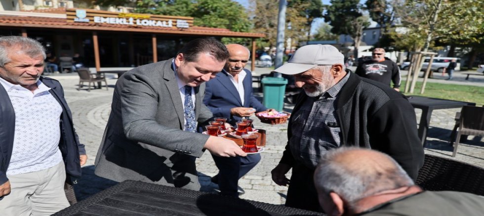 Başkan Balcıoğlu, Selimpaşa Emekliler Lokali’ni ziyaret etti