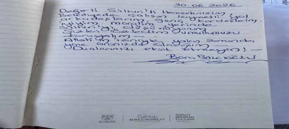 Başkan Balcıoğlu: Umudumuzu koruyalım