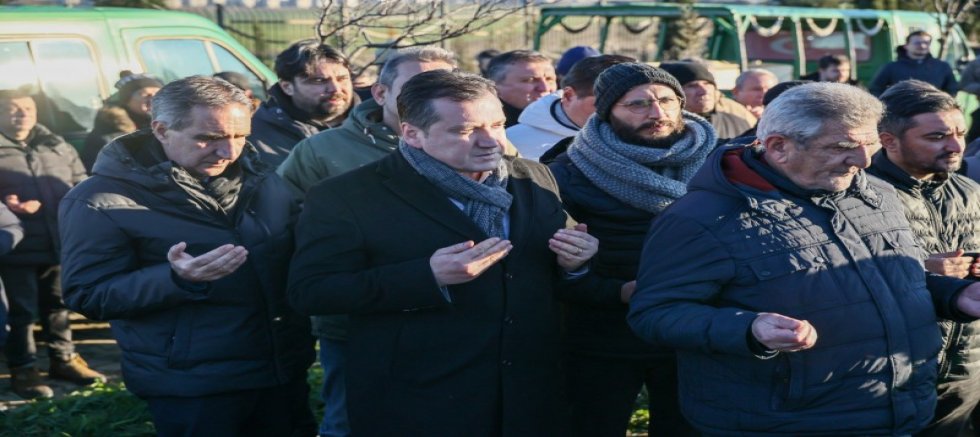 Başkan Balcıoğlu, Yalçıntaş ve Çelik’in cenazesine katıldı
