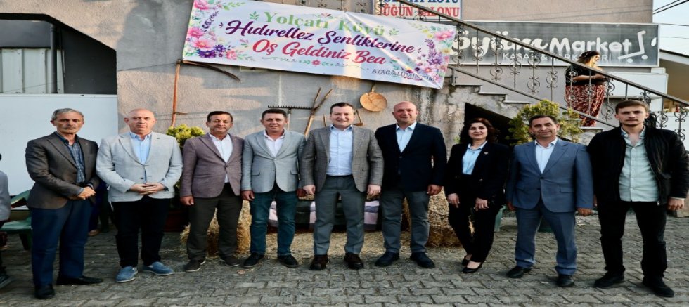 Başkan Balcıoğlu, Yolçatı’da Hıdırellez Şenliğine katıldı