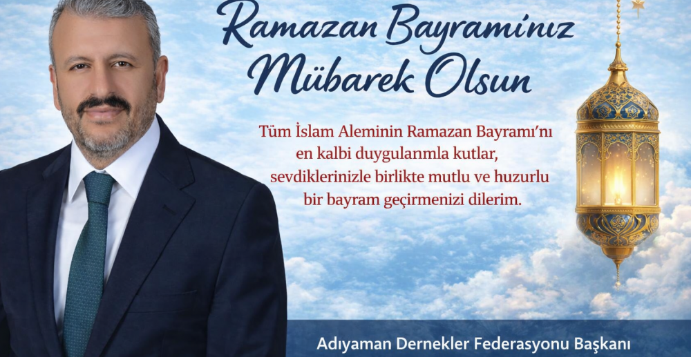 Başkan Hüseyin Sevinçtekin’den Ramazan Bayramı Mesajı