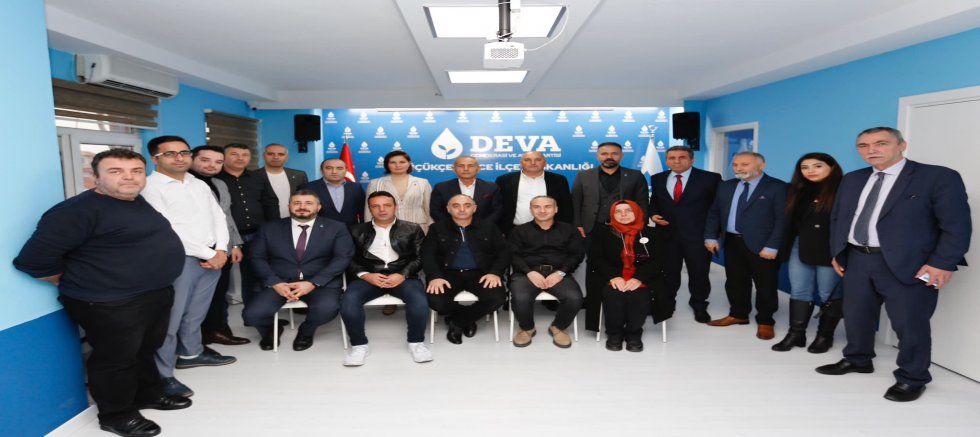 Başkan Kemal Çebi'den  Altılı Masa'nın ilçe başkanlarına ziyaret