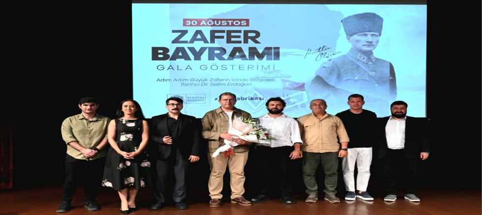 Beşiktaş’ta 30 Ağustos Zaferi’nin 104. Yıl Dönümü Coşkuyla Kutlandı