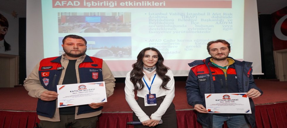 BEYLİKDÜZÜ BELEDİYESİ’NDEN AFET FARKINDALIK EĞİTİMLERİ