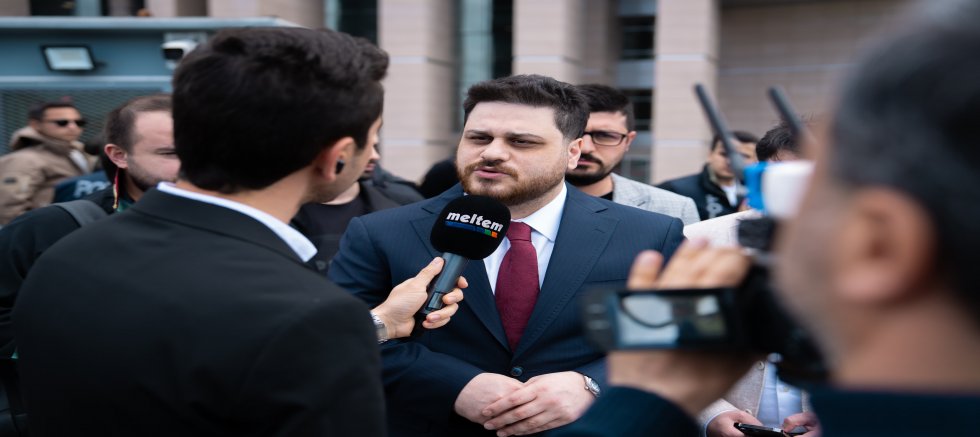 BTP Genel Başkanı Hüseyin Baş Ümit Özdağ'ın duruşmasını izledi