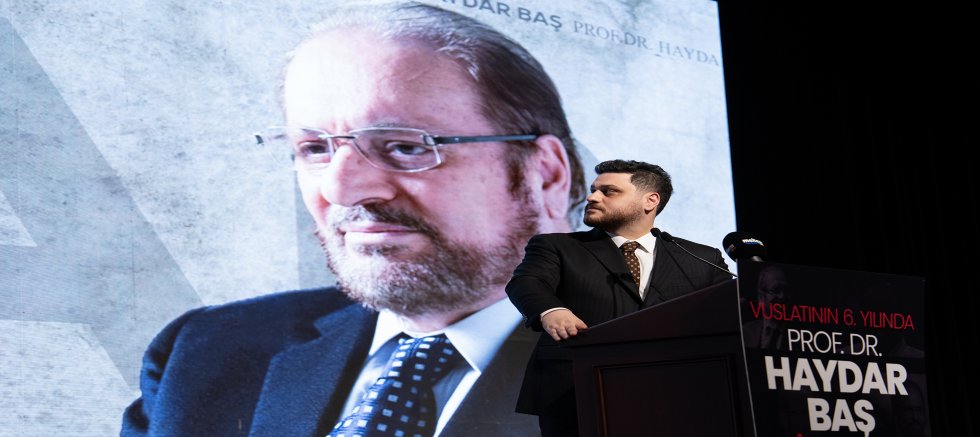 BTP Kurucu Lideri Prof. Dr. Haydar Baş'ı andı 