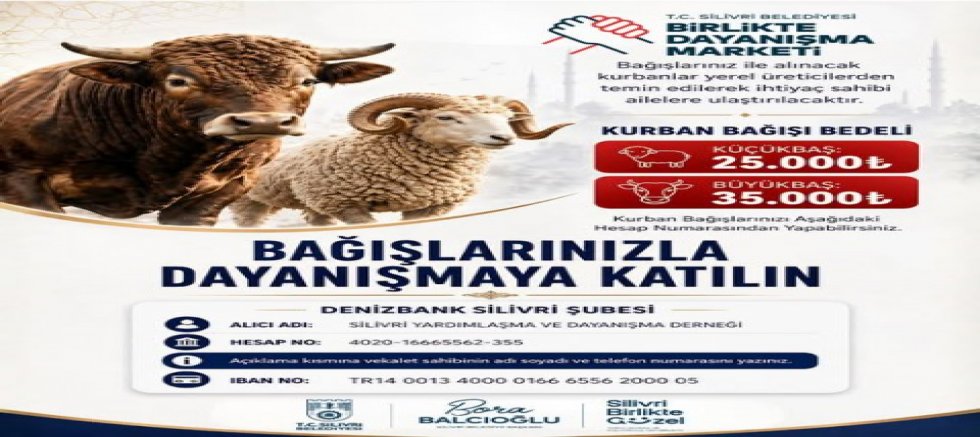 Bu Kurban da Silivri’de kardeşlik büyüyor