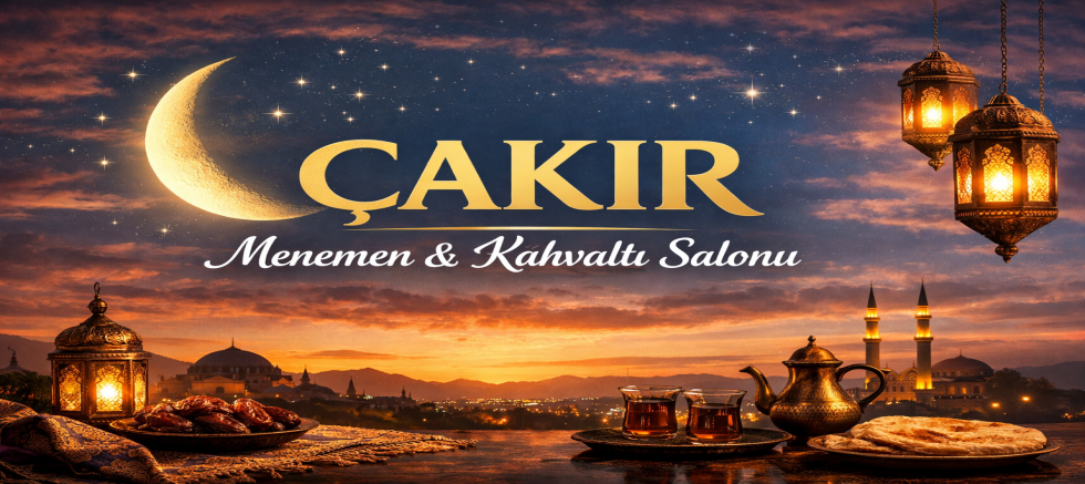 ÇAKIR Menemen & Kahvaltı Salonu Ramazan Boyunca Sahurda da Açık!