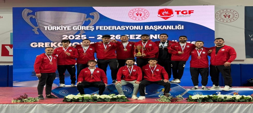 ÇATALCA BELEDİYESPOR GREKOROMEN GÜREŞ TAKIMIMIZ SÜPER LİG’E YÜKSELDİ