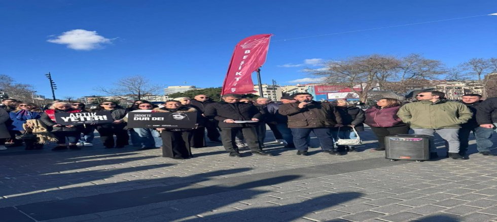 CHP Beşiktaş İlçe Başkanlığı: “Şiddete Dur De!”