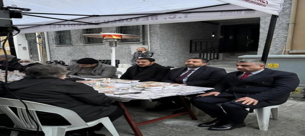 CHP Beyoğlu İlçe Başkanlığı’ndan Mahalle İftarına Katılım