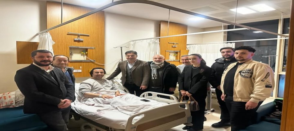 CHP Sultangazi’den Hakan Yıldırım’a Geçmiş Olsun Ziyareti