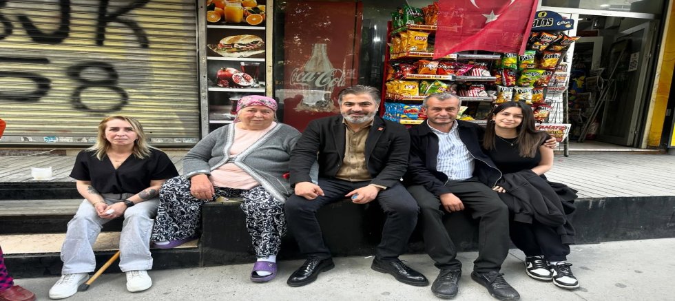 CHP Sultangazi İlçe Başkanı Kanber Koçak, Adıgüzel Dinç İçin Düzenlenen Lokma Programına Katıldı