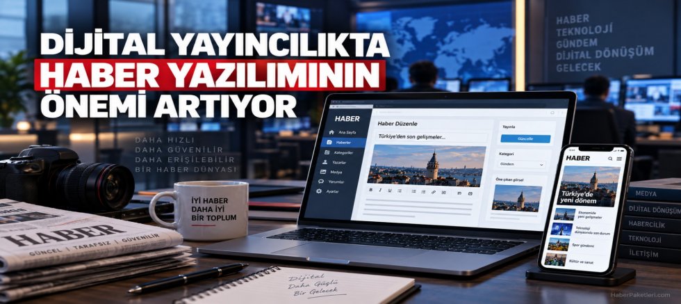 Dijital Habercilikte Teknoloji Yarışı: Haber Yazılımları Neden Önem Kazandı?