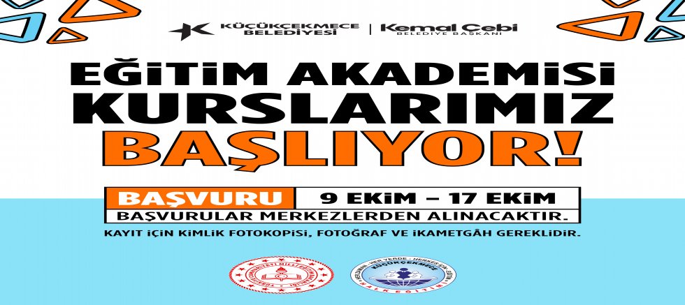 EĞİTİM AKADEMİSİ KURS KAYITLARI BAŞLADI 18 BRANŞTA EĞİTİM AKADEMİSİ KURSLARI BAŞLIYOR