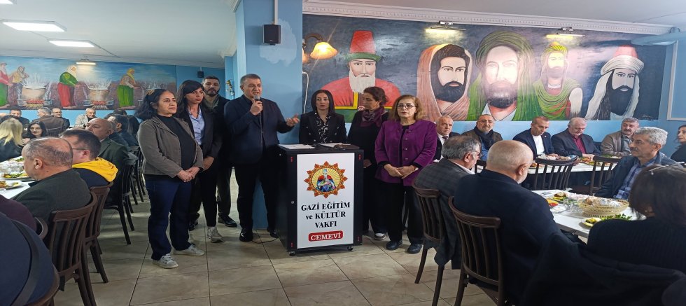 Gazi Cemevi Kahvaltı Organizasyonunda  “Birlikte Kurulan Sofra Güç Verdi”